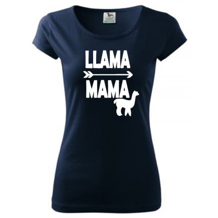 Llama mama póló 