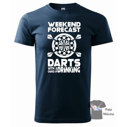 Darts póló - Egyedi feliratos póló