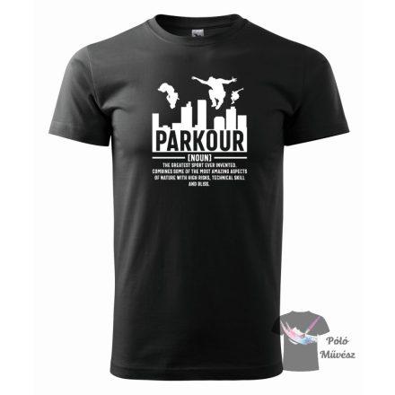 Parkour póló - Egyedi Póló