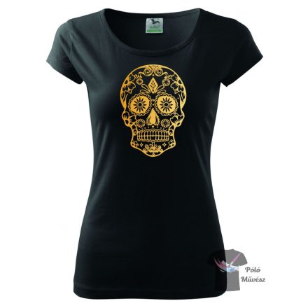 Koponyás póló - Sugar Skull póló