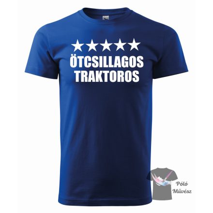 Traktoros póló - Egyedi Feliratos Póló