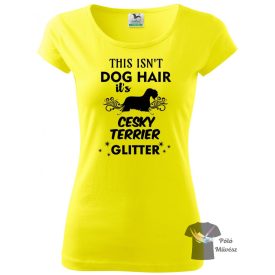   Cesky Terrier póló - Cseh Terrier póló / pulcsi - Kutyás póló - Egyedi Feliratos póló