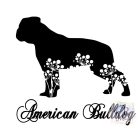 Amerikai Bulldog póló - American Bulldog póló - Kutyás póló - Egyedi Feliratos póló