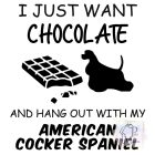 Amerikai Cocker Spániel póló - Spánieles póló - Kutyás póló - Egyedi Feliratos póló