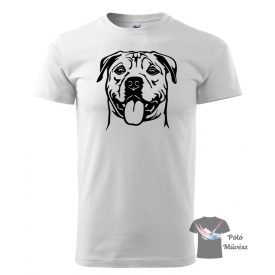   Amerikai Staffordshire Terrier póló - Amstaff póló - Kutyás póló - Egyedi Feliratos póló