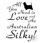 Ausztrál Silky Terrier póló - Australian Silky Terrier póló - Kutyás póló - Egyedi Feliratos póló