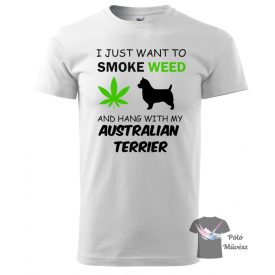   Ausztrál Terrier póló - Australian Terrier póló - Kutyás póló - Egyedi Feliratos póló