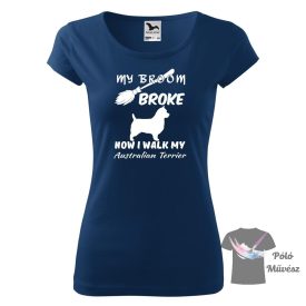   Ausztrál Terrier póló - Australian Terrier póló - Kutyás póló - Egyedi Feliratos póló
