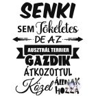 Ausztrál Terrier póló - Australian Terrier póló - Kutyás póló - Egyedi Feliratos póló