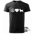 Ausztrál Terrier póló - Australian Terrier póló - Kutyás póló - Egyedi Feliratos póló