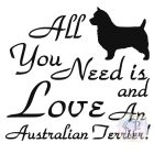 Ausztrál Terrier póló - Australian Terrier póló - Kutyás póló - Egyedi Feliratos póló