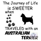 Ausztrál Terrier póló - Australian Terrier póló - Kutyás póló - Egyedi Feliratos póló