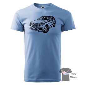 Mercedes Benz GLE póló - Autós póló - Egyedi póló