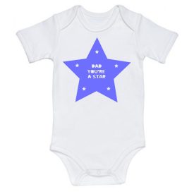 Apák Napja Baba Body - Egyedi Feliratos Baba Body