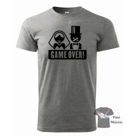   Game over póló - Legénybúcsús póló - Legénybúcsú póló 