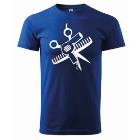 Fodrász póló - Ajándék fodrásznak - Egyedi Póló