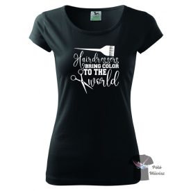   Borbély póló - Fodrász póló - Ajándék fodrásznak - Egyedi Póló