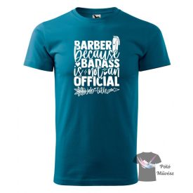   Borbély póló - Fodrász póló - Ajándék fodrásznak - Egyedi Póló