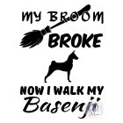 Basenji póló - Basenji pulcsi - Kutyás póló - Egyedi Feliratos póló