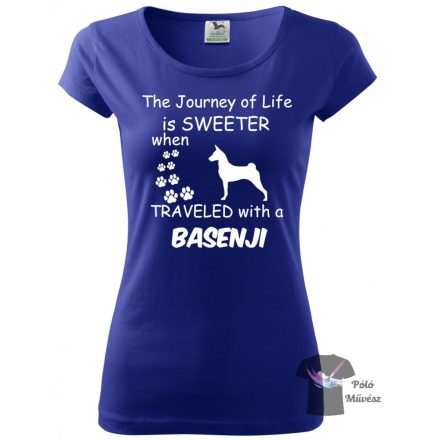 Basenji póló - Basenji pulcsi - Kutyás póló - Egyedi Feliratos póló