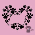 Bearded Collie póló - Beardie póló - Kutyás póló - Egyedi Feliratos póló