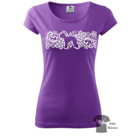   Bedlington Terrier póló - Bedlington póló - Kutyás póló - Egyedi Feliratos póló