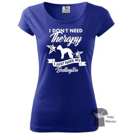   Bedlington Terrier póló - Bedlington póló - Kutyás póló - Egyedi Feliratos póló