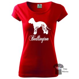   Bedlington Terrier póló - Bedlington póló - Kutyás póló - Egyedi Feliratos póló