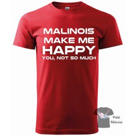   Belga Juhászkutya póló - Malinois póló - Kutyás póló - Egyedi Feliratos póló