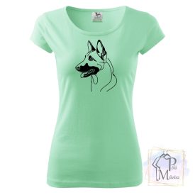   Belga Juhászkutya póló - Malinois póló - Kutyás póló - Egyedi Feliratos póló