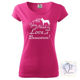   Beauceron póló - Berger de beauce póló - Kutyás póló - Egyedi Feliratos póló