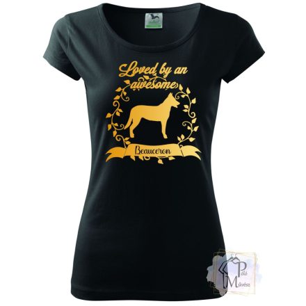 Beauceron póló - Berger de beauce póló - Kutyás póló - Egyedi Feliratos póló
