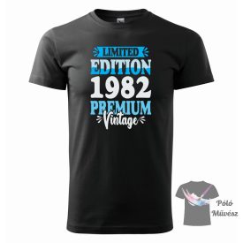   Limited edition 1982 szülinapi póló - Szülinapos póló - Egyedi Póló 