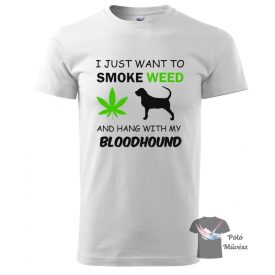   Bloodhound póló - Véreb póló - Kutyás póló - Egyedi Feliratos póló