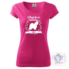   Bobtail póló - Óangol Juhászkutya póló - Kutyás póló - Egyedi Feliratos póló