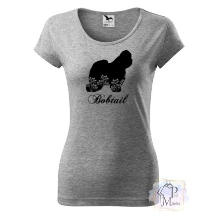 Bobtail póló - Óangol Juhászkutya póló - Kutyás póló - Egyedi Feliratos póló