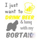 Bobtail póló - Óangol Juhászkutya póló - Kutyás póló - Egyedi Feliratos póló