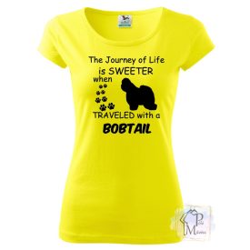   Bobtail póló - Óangol Juhászkutya póló - Kutyás póló - Egyedi Feliratos póló