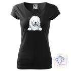 Bobtail póló - Óangol Juhászkutya póló - Kutyás póló - Egyedi Feliratos póló