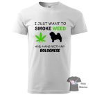 Bolognese póló - Kutyás póló - Egyedi Feliratos póló