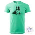 Border Collie póló - Kutyás póló - Egyedi Feliratos póló