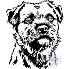 Border Terrier póló - Kutyás póló - Egyedi Feliratos póló