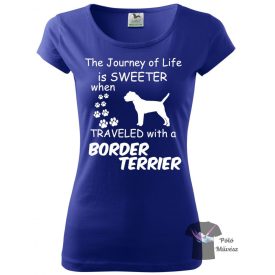   Border Terrier póló - Kutyás póló - Egyedi Feliratos póló