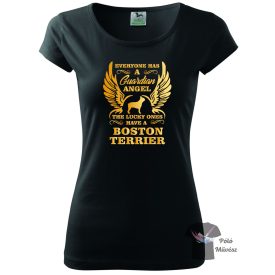   Boston Terrier póló - Kutyás póló - Egyedi Feliratos póló