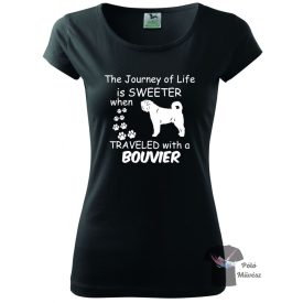   Flandriai Bouvier póló - Bouvier des Flandres póló - Kutyás póló - Egyedi Feliratos póló