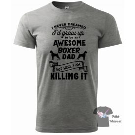   Német Boxer póló - Boxer pulcsi - Kutyás póló - Egyedi Feliratos póló