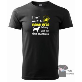   Brabancon póló - Petit Brabancon póló - Kutyás póló - Egyedi Feliratos póló