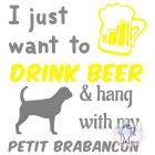 Brabancon póló - Petit Brabancon póló - Kutyás póló - Egyedi Feliratos póló