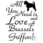 Büsszeli Griffon póló - Brussels Griffon póló - Kutyás póló - Egyedi Feliratos póló