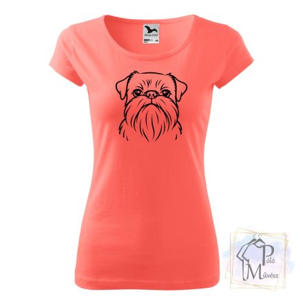 Brüsszeli Griffon póló - Brussels Griffon póló - Kutyás póló - Egyedi Feliratos póló